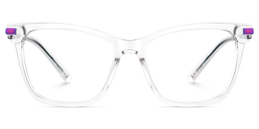 Eliot Rectangle Clear Glasses