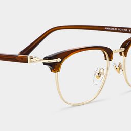 Capri Brown Browline Glasses4