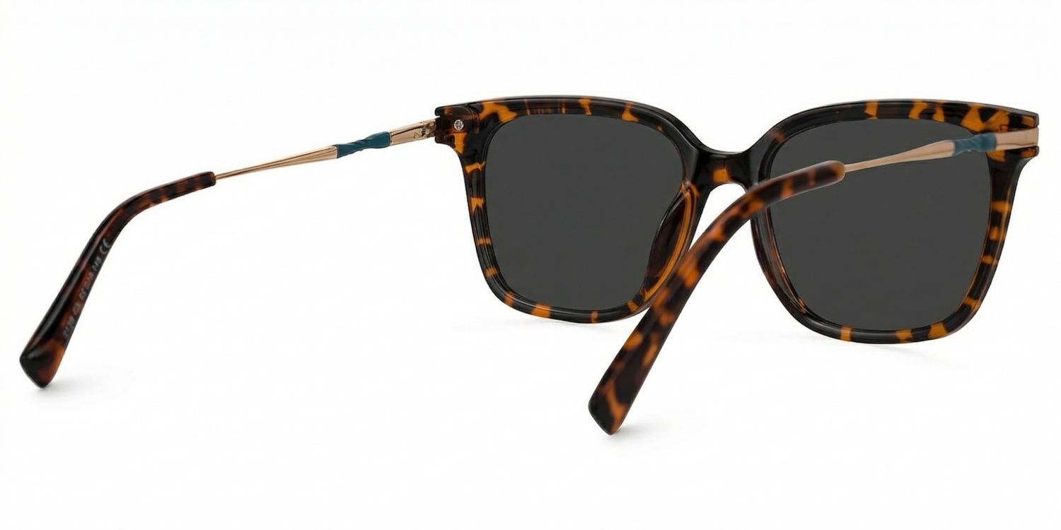 Jacqui Square Style Tortoise Frame Sunglasses | ZEELOOL3