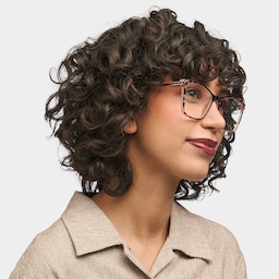 Tricee Square Tortoise Glasses1