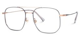 Chassidy Aviator Gold Glasses1