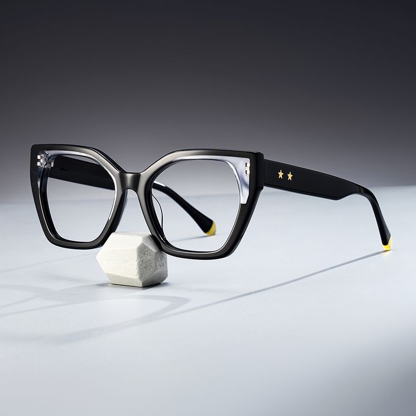 Burkes Butterfly Black Glasses