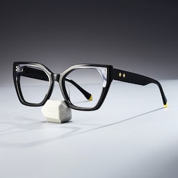 Burkes Butterfly Black Glasses0