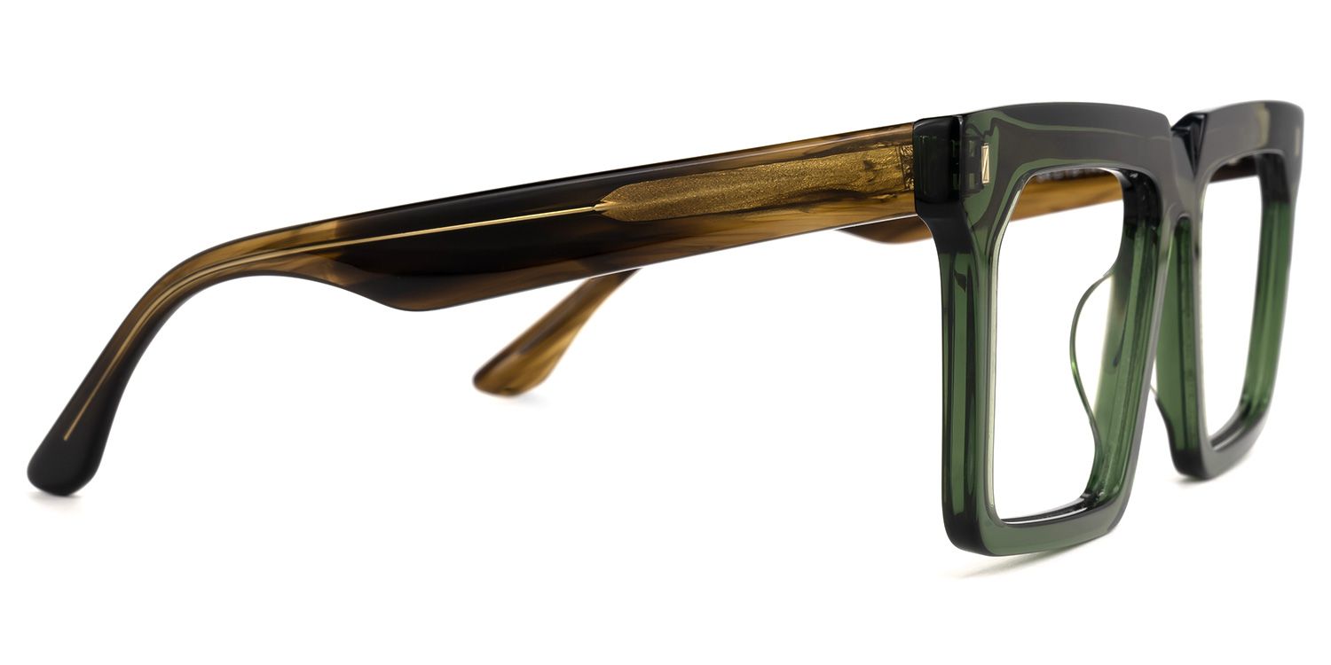 Moreland Rectangle Green Eyeglasses & Glasses Frames2