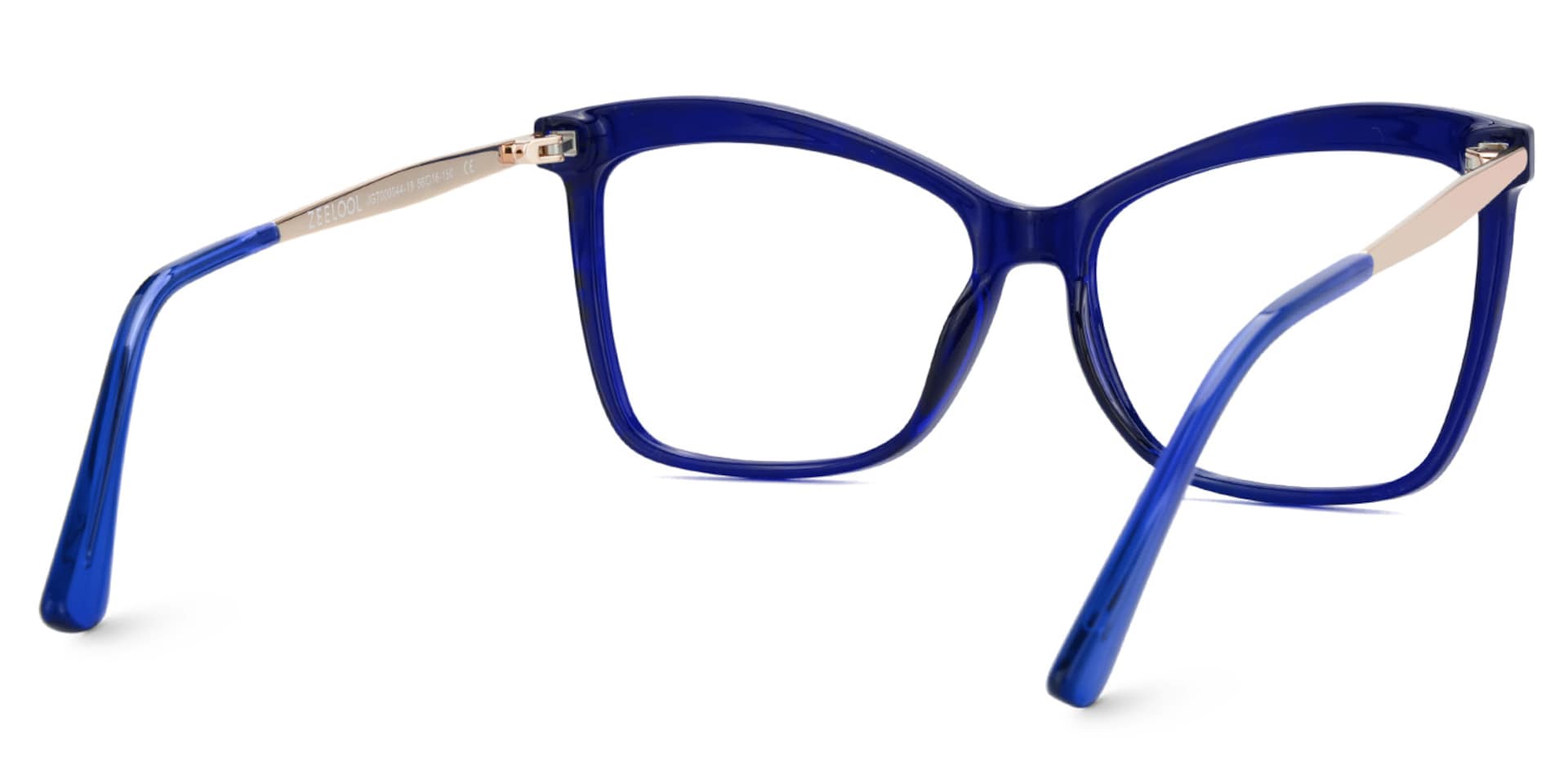 Blue-Tortoise Color for Isaebella Frame Glasses | Zeelool4