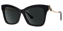 Elida Butterfly Black Glasses1