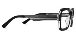 Bentley Square Black Glasses2