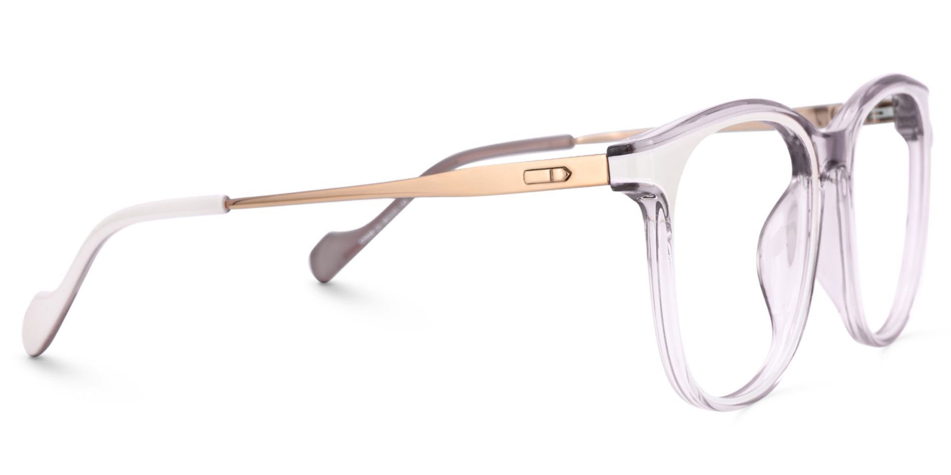 Lilac Eyeglasses Frames In Round Shape3