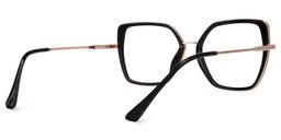 Keller Geometric Black Glasses4