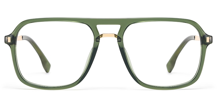 Kilworth Aviator Green Glassess