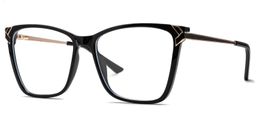 Tricee Square Black Glasses3