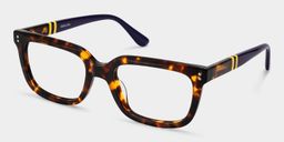 Fern Tortoise Rectangle Glasses3