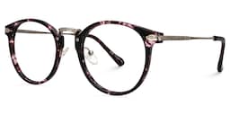 Boyd Round Purple Glasses1