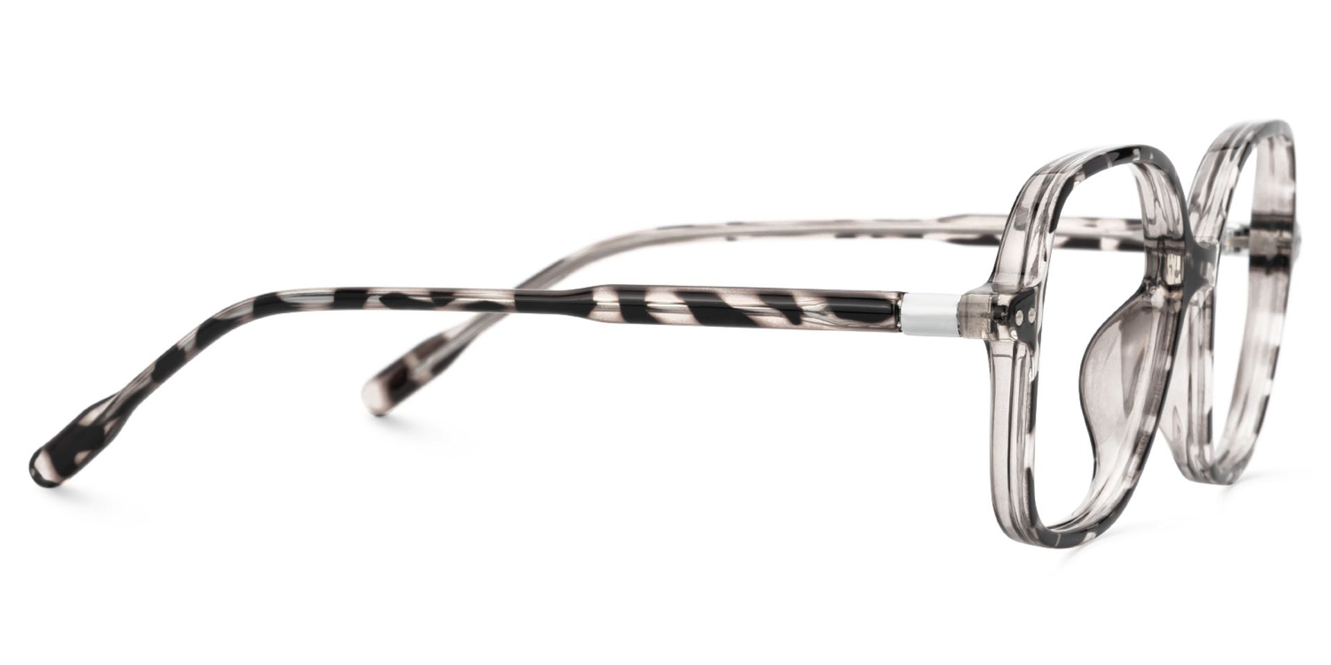 Dark-Tortoise Lenzie Square Frame Eyeglasses | Zeelool2
