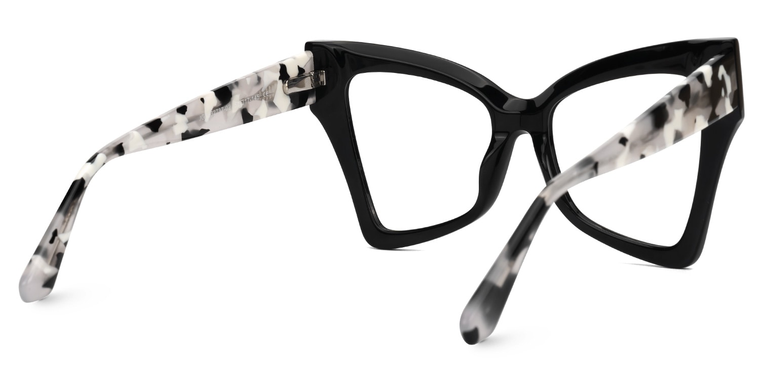 Migial Butterfly Black Glasses3