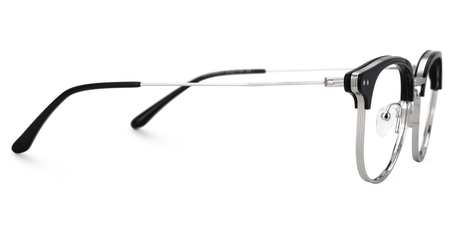 Marcelin Black Thin Frame Glasses for Men | Zeelool2