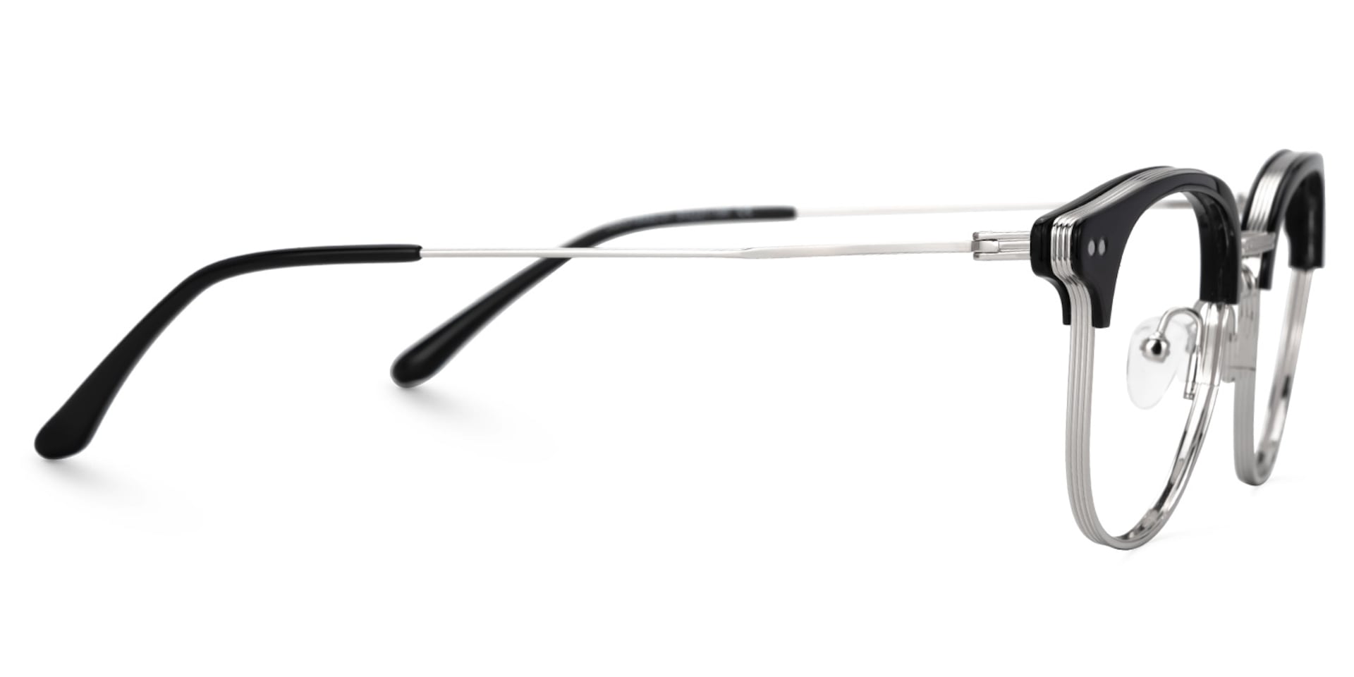 Marcelin Black Thin Frame Glasses for Men | Zeelool2