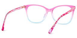 Gage Butterfly Pink Blue Glasses5