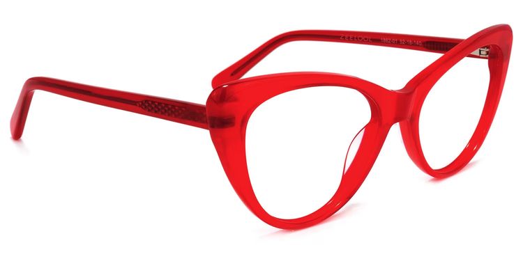 Charis Red Cat eye Glasses