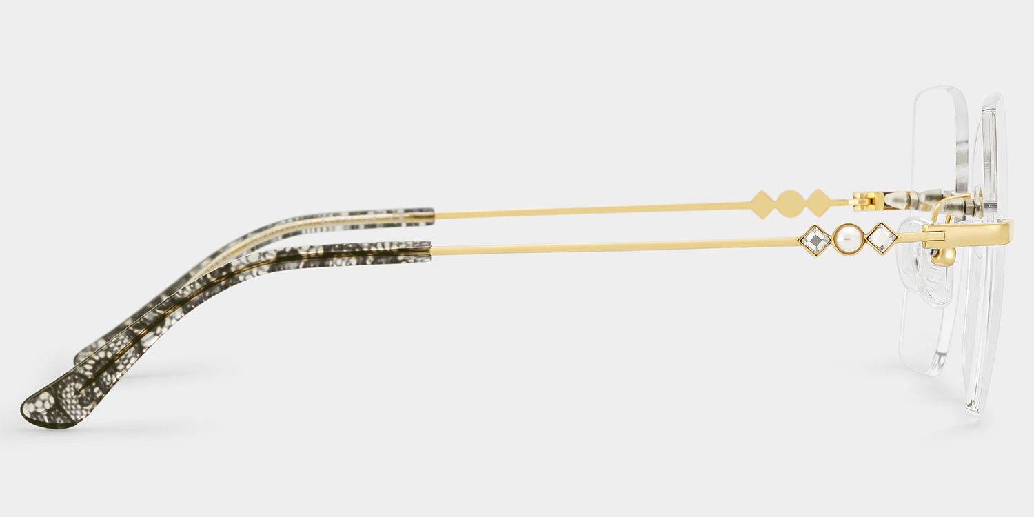 Tierney Designer Butterfly Metal Rimmed Spectacles  | Zeelool3