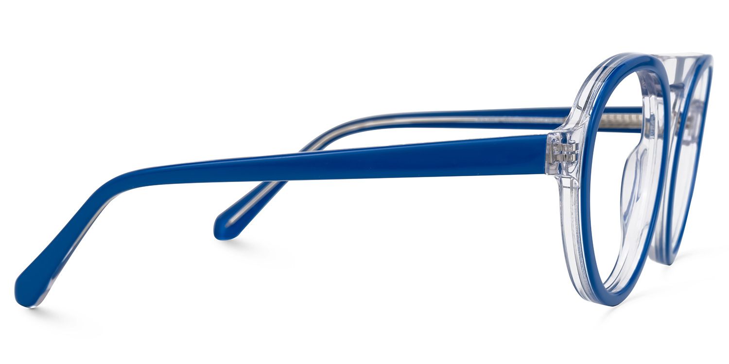 Aviator Gallardo Blue Glasses on sale-Zeelool Glasses