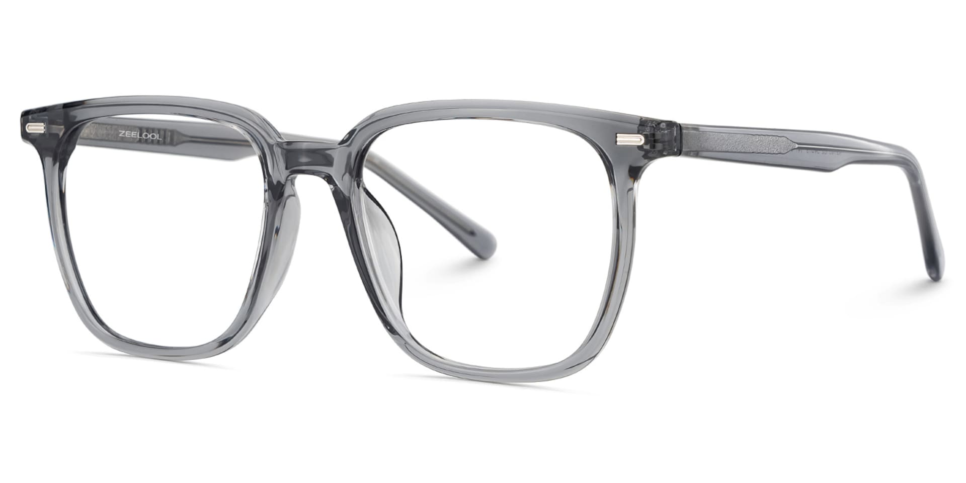 Square Grey Eyeglasses Jude TR-90 Frame Glasses3