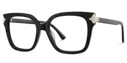 Shakeel Square Black Glasses3