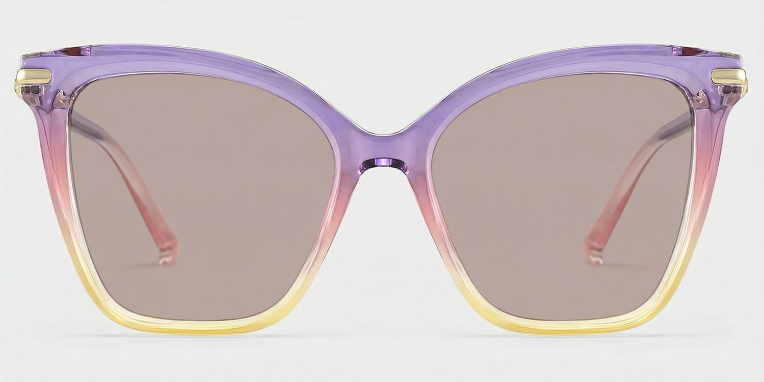 Lamar Multicolor Frame Glasses with Butterfly Frame Online | ZEELOOL0