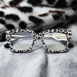 Lidia Square Gray Leopard Glasses1