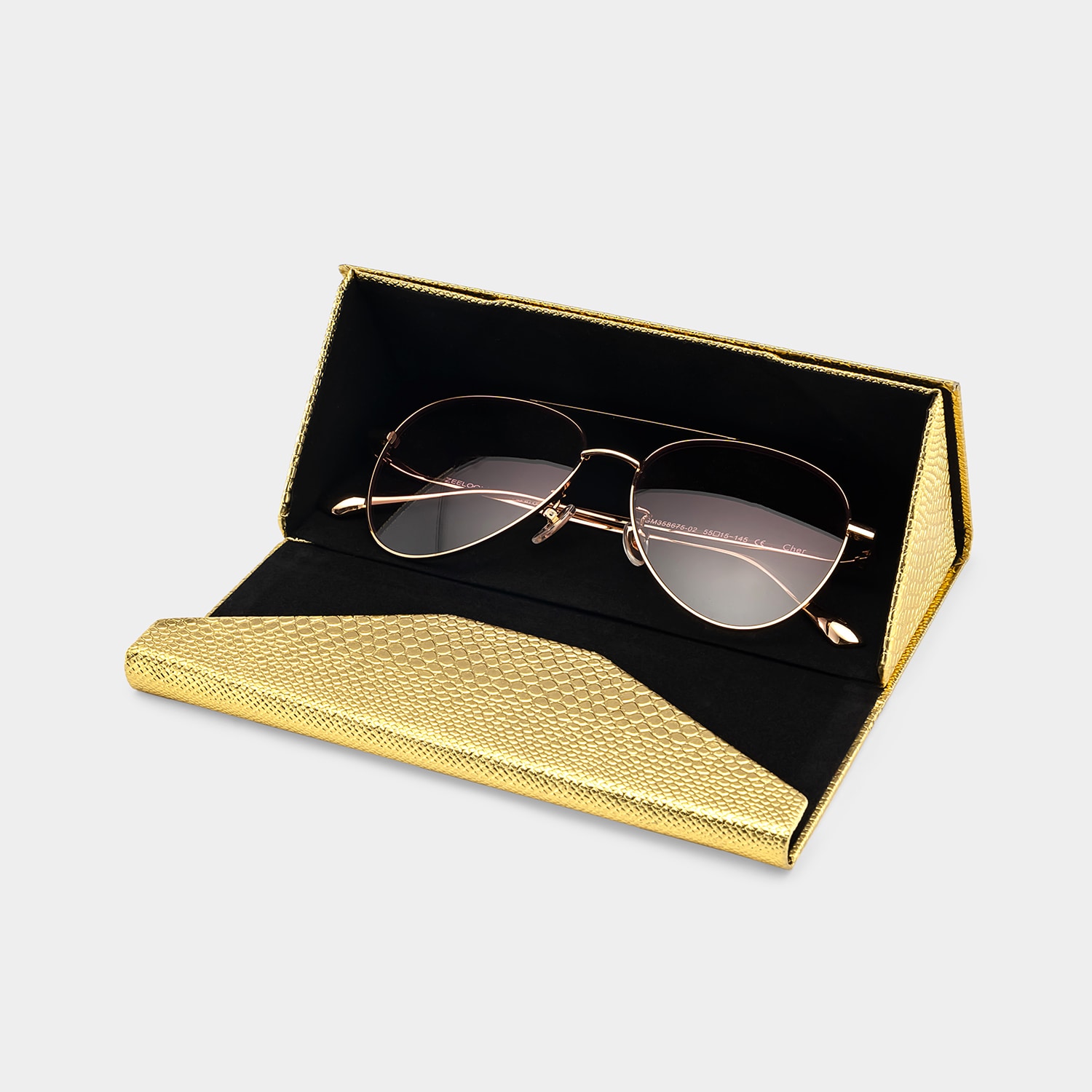 Gold Portable Glasses Storage Bag4