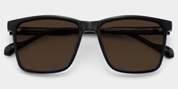 Burgos Square Black Glasses1
