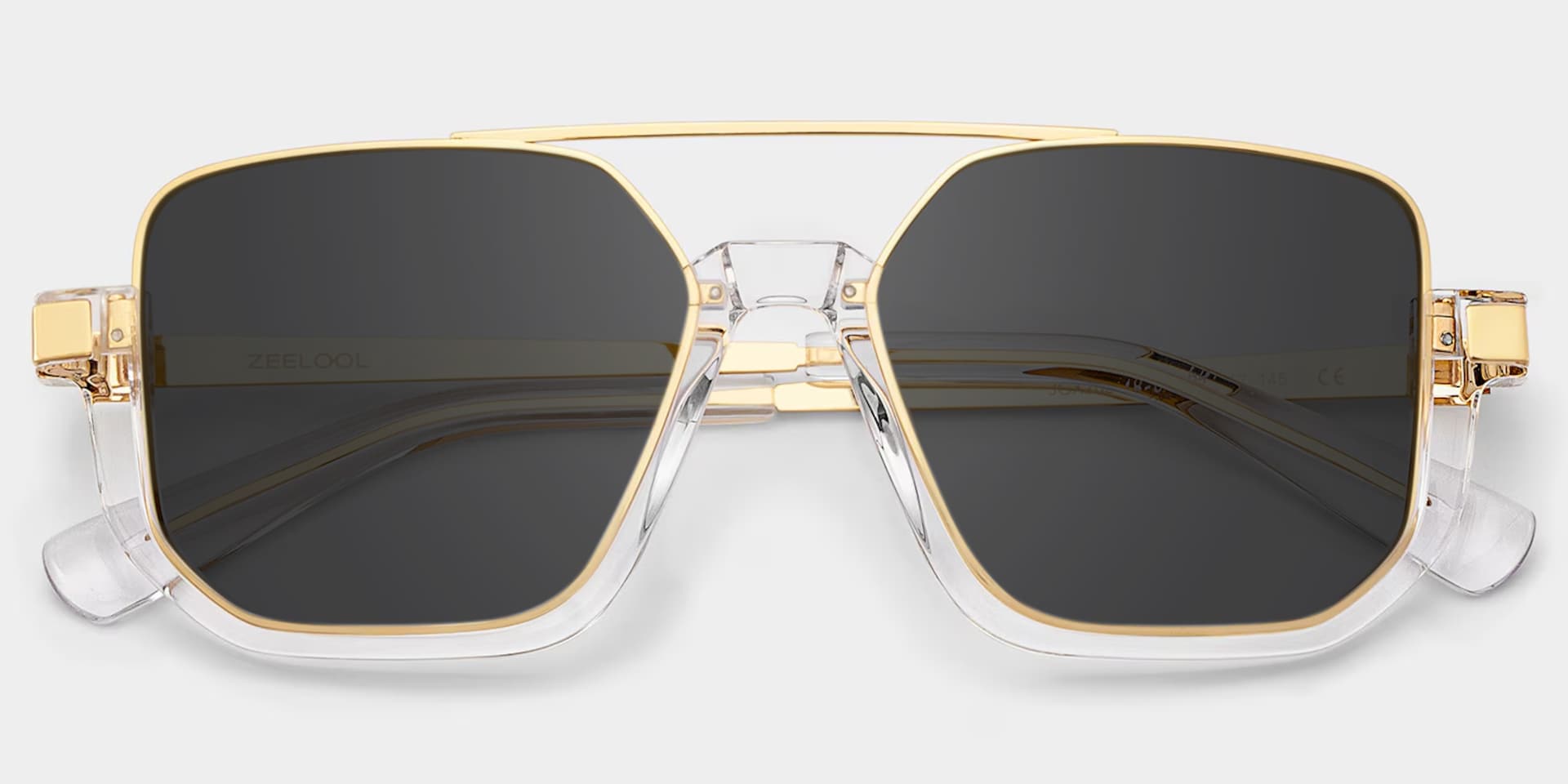 Oromiya Aviator Crystal Frame Eyeglasses for Woman| ZEELOOL1