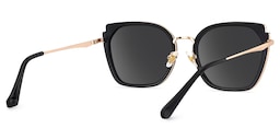 Murcia Square Black Glasses4