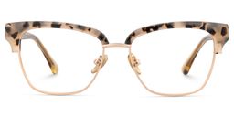 Ellis Tortoise Browline Glasses5