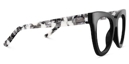 Yaser Cateye Black Glasses4