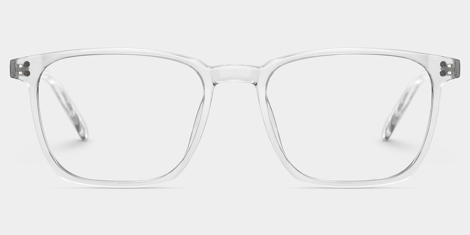 Martinez Square Clear Glasses | Zeelool Glasses