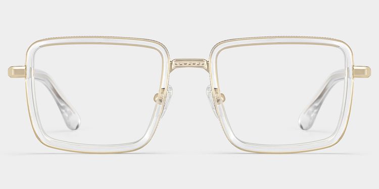 Hunter Square Clear Glasses
