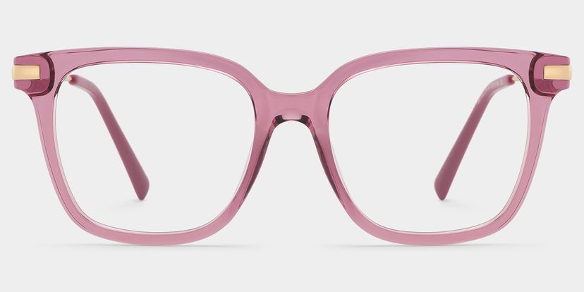 Jacqui Square Pink Glasses