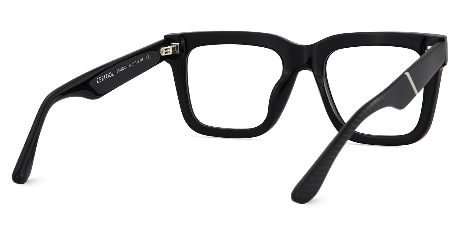 Thick Black Frame Glasses For Men5