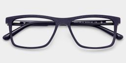 Daniel Dark Blue Rectangle Glasses1
