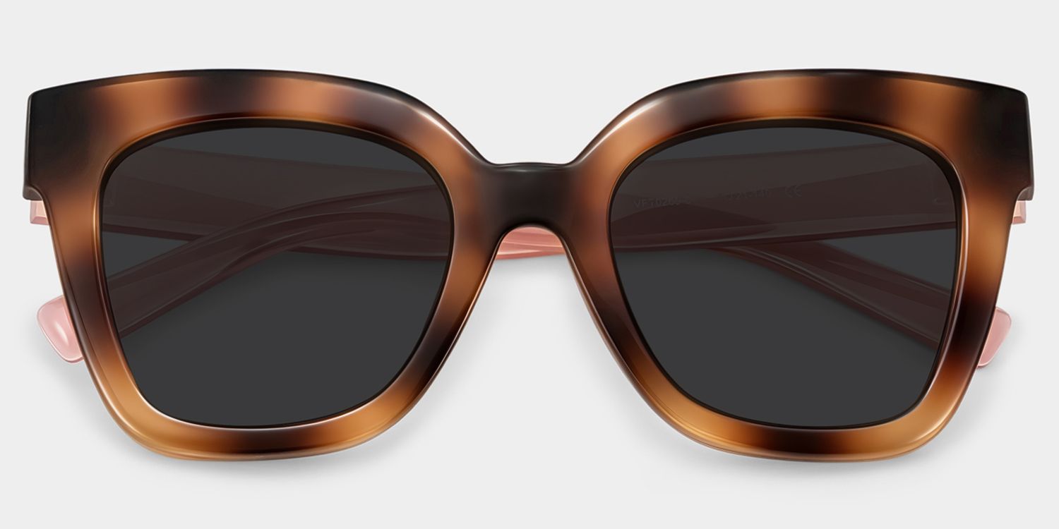 Malcolm Square Burnt-Umber Frame Sunglasses Online Sale | ZEELOOL2