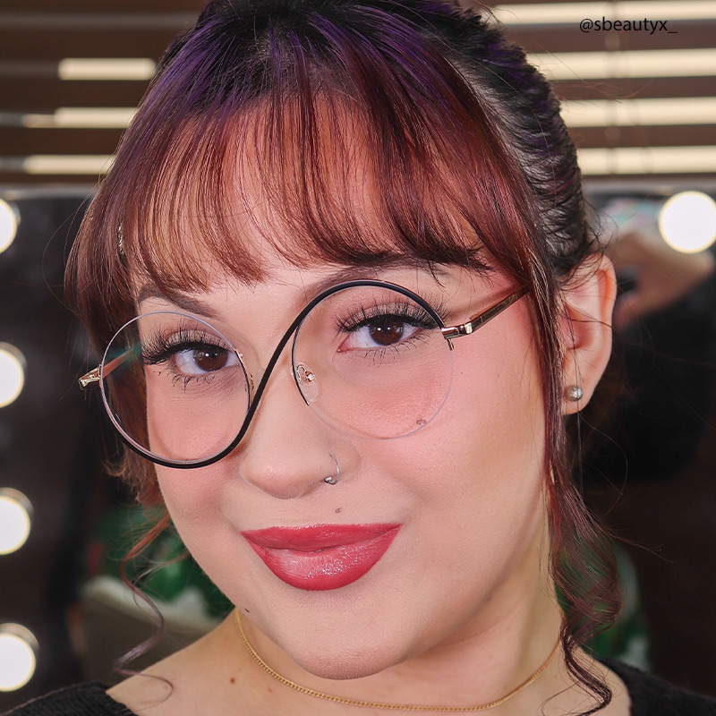 Flozif Round Black Glasses7