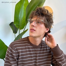 Luke Browline Silver Glasses9