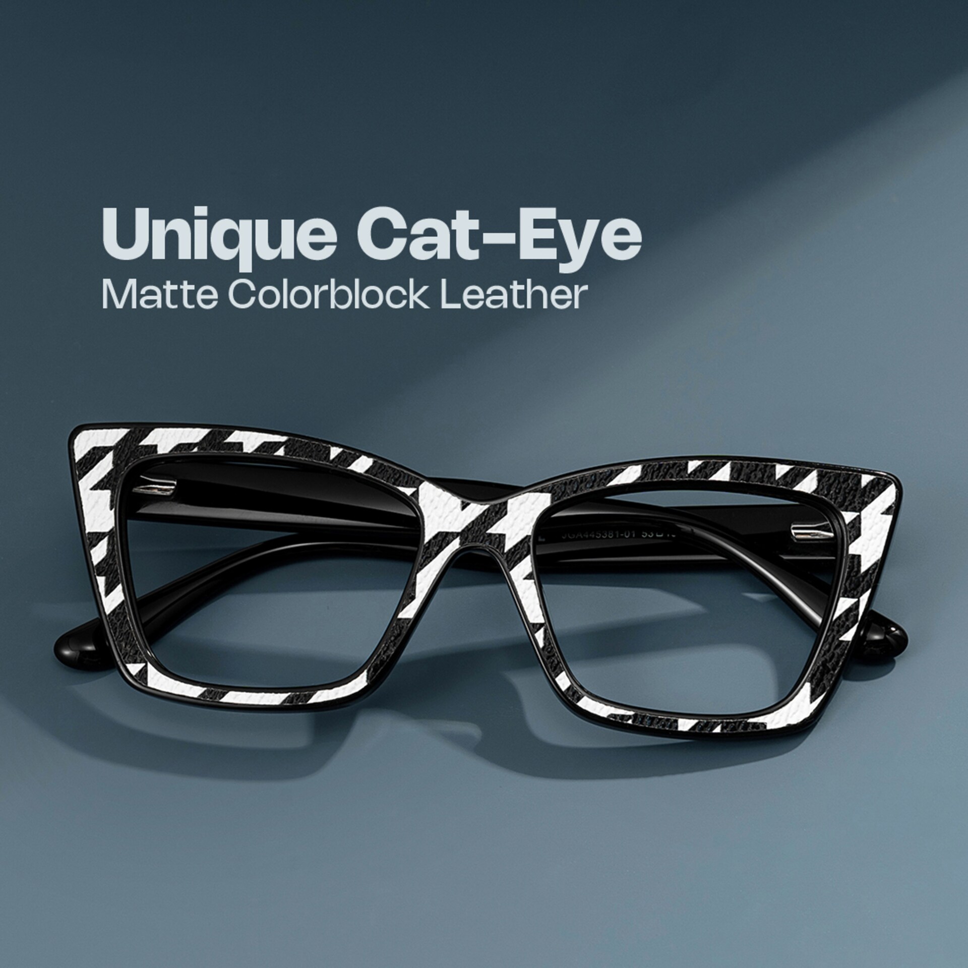 Black White Frame Glasses - Mcnatt on Sale | Zeelool0