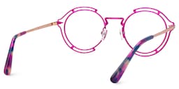 Frazer Round Purple Glasses3