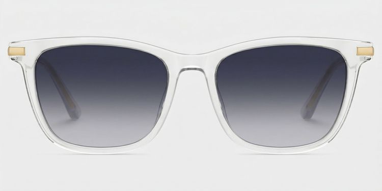 Selena Rectangle Clear Glasses