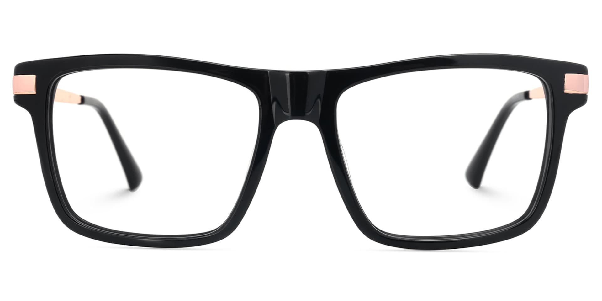 Rectangle Finklea Black Glasses deals -Zeelool Glasses0