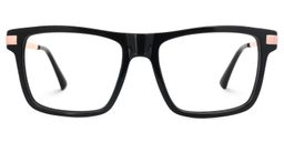 Finklea Rectangle Black Glasses0