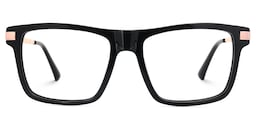Finklea Rectangle Black Glasses0