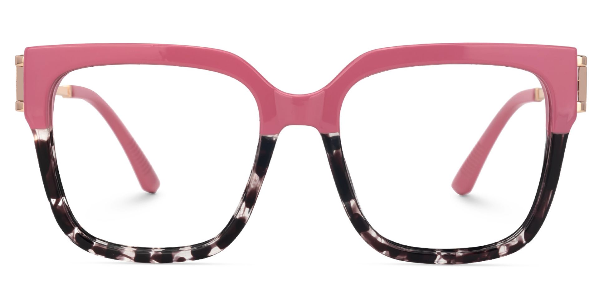 Juany Pink Eyeglasses with Square Shape | Zeelool Optical0